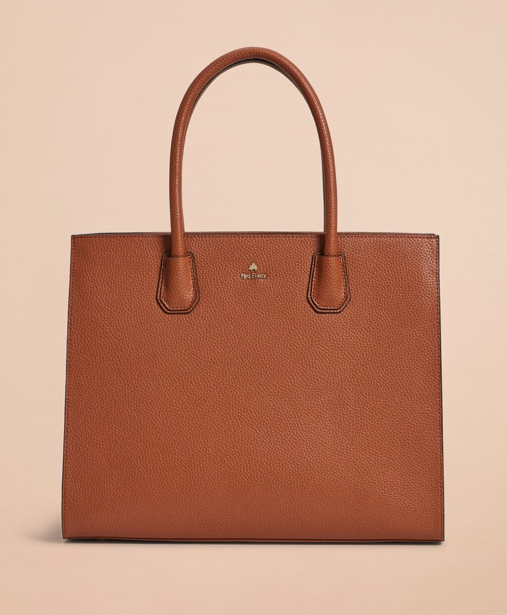 Pebbled Leather Tote Bag