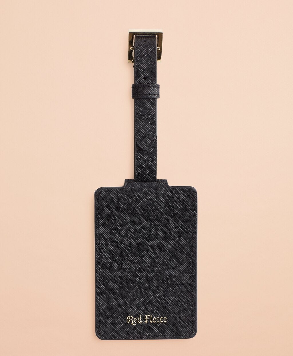 Saffiano Leather Luggage Tag