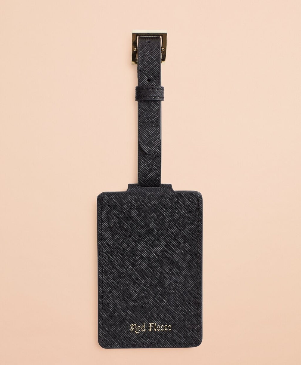 Saffiano Leather Luggage Tag