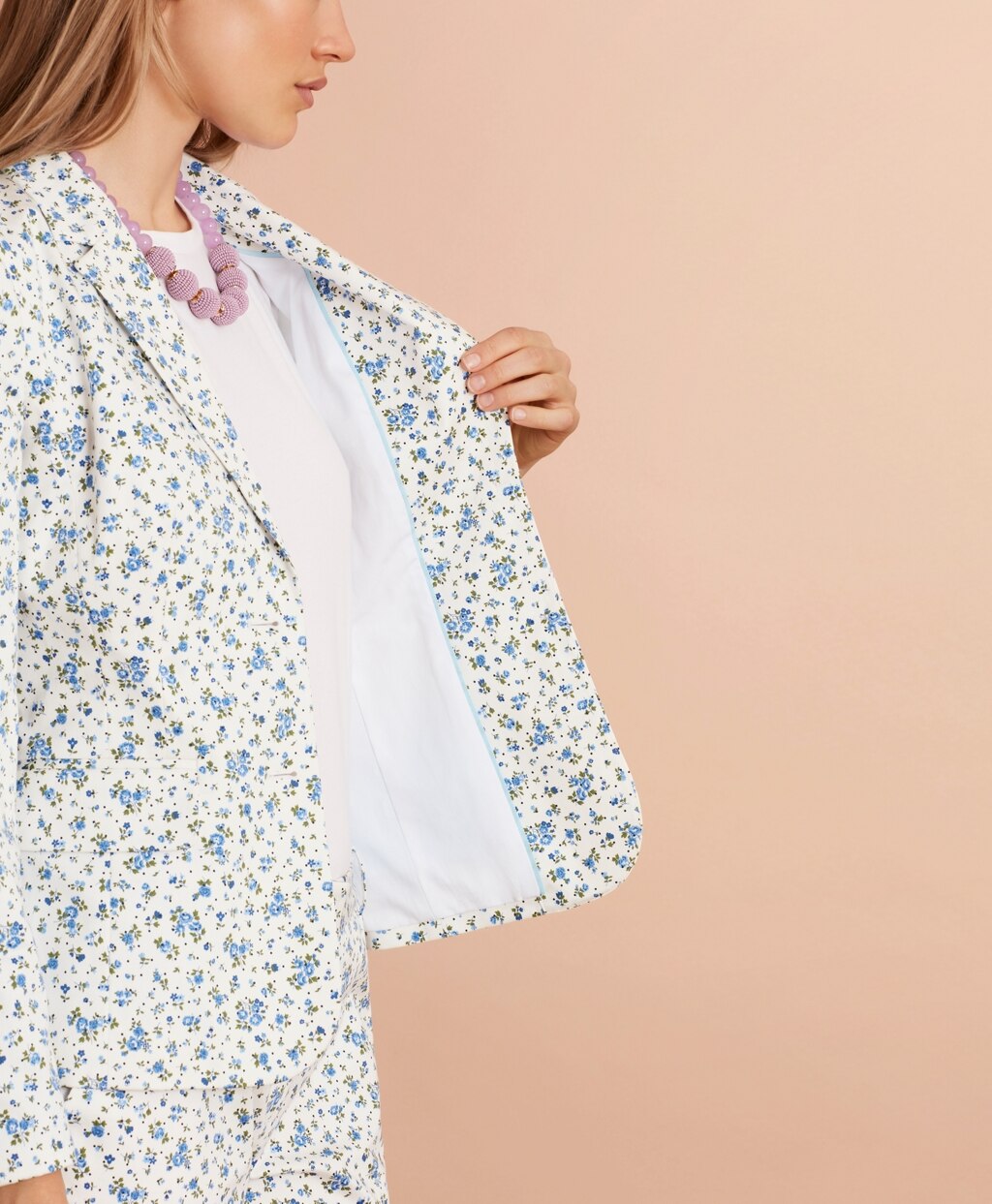 Floral-Print Stretch-Cotton Sateen Jacket