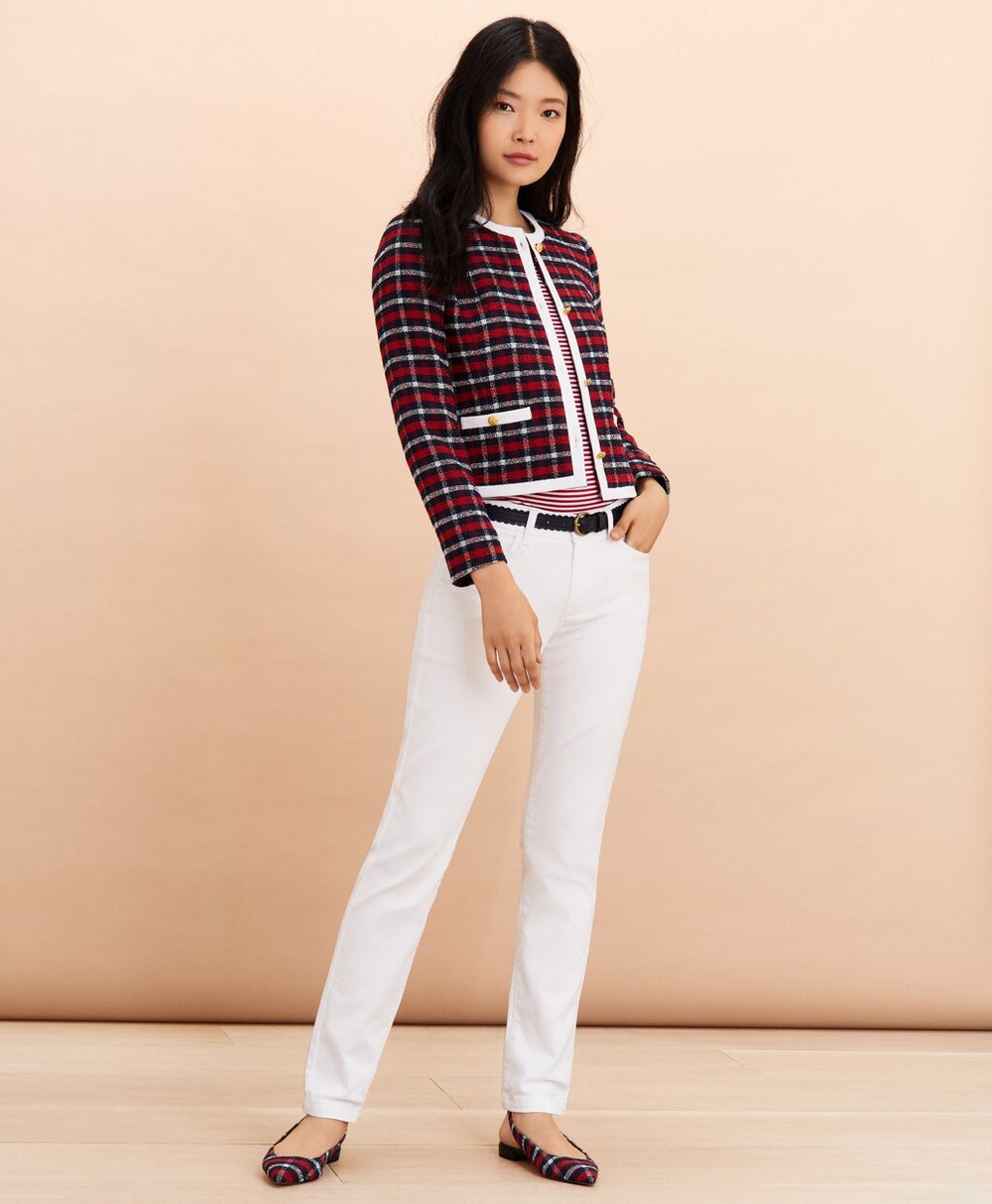 Checked Boucle Jacket