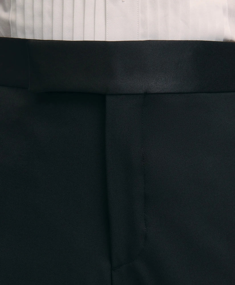 Slim Fit Merino Wool Twill 1818 Tuxedo Pants