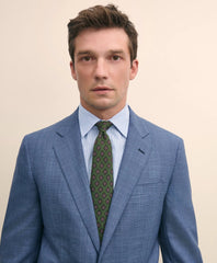 Slim Fit Wool Check 1818 Suit