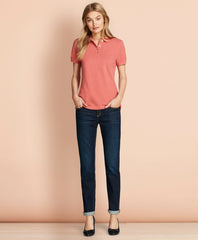Garment-Dyed Pique Polo