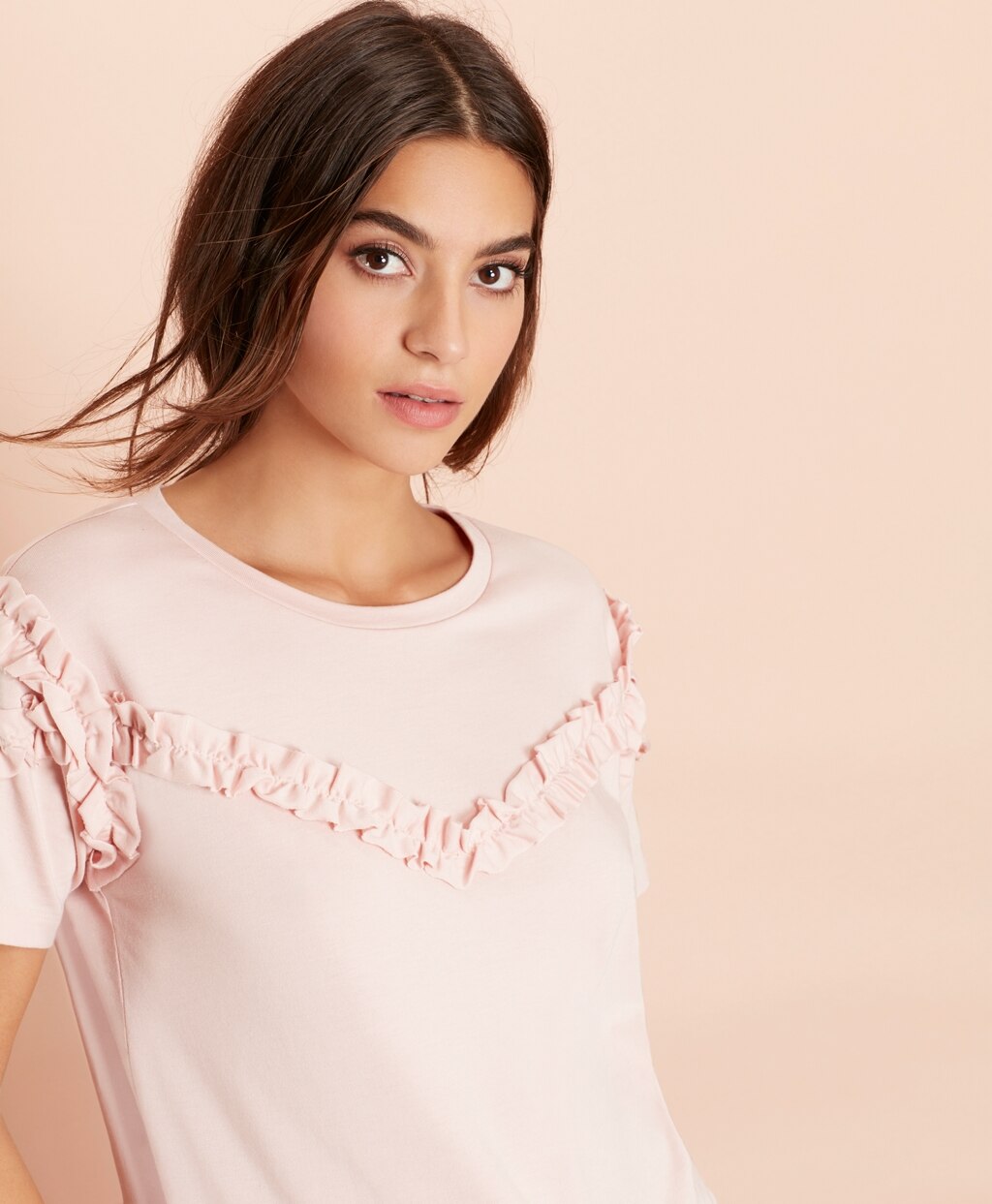 Ruffled T-Shirt