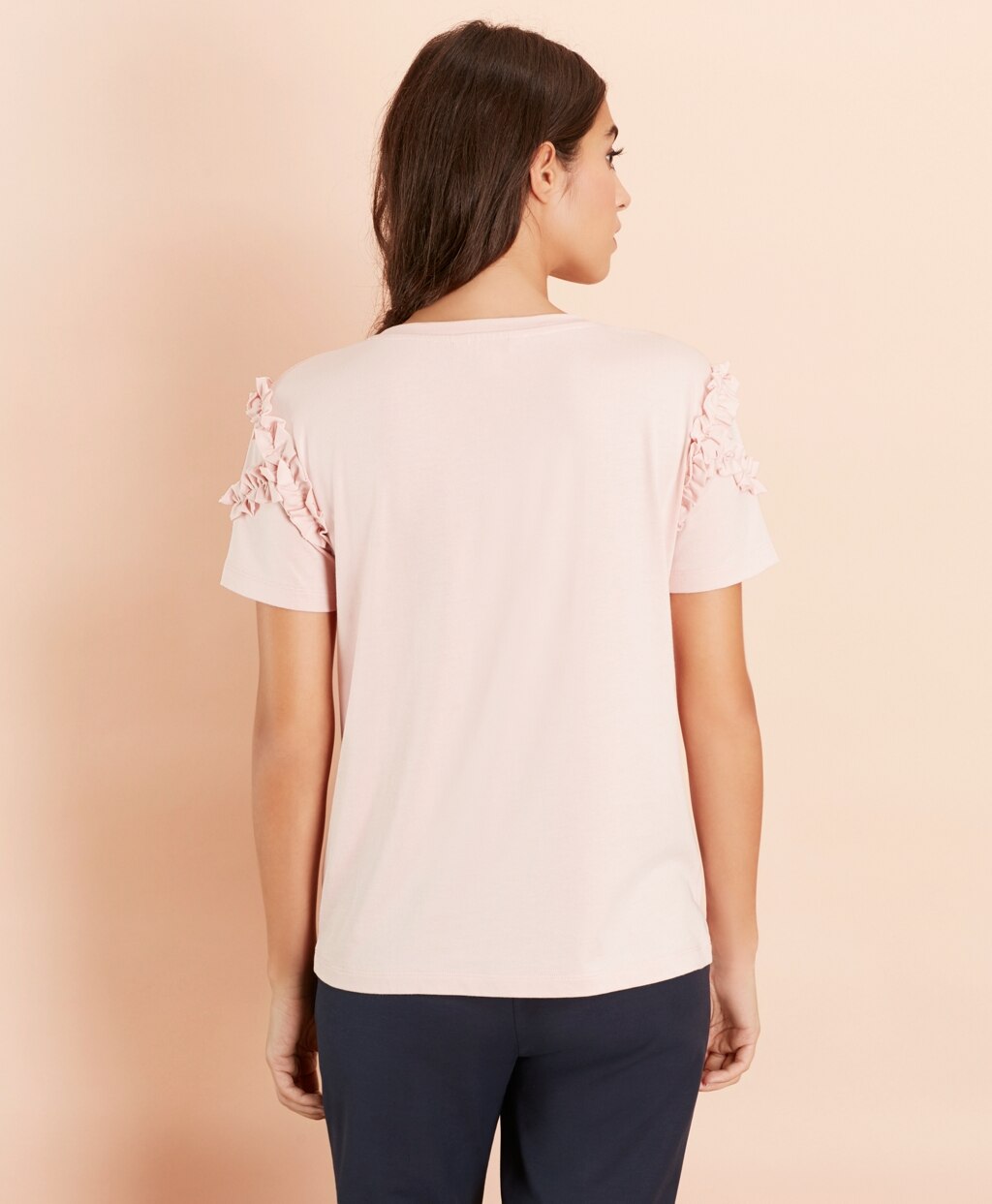 Ruffled T-Shirt