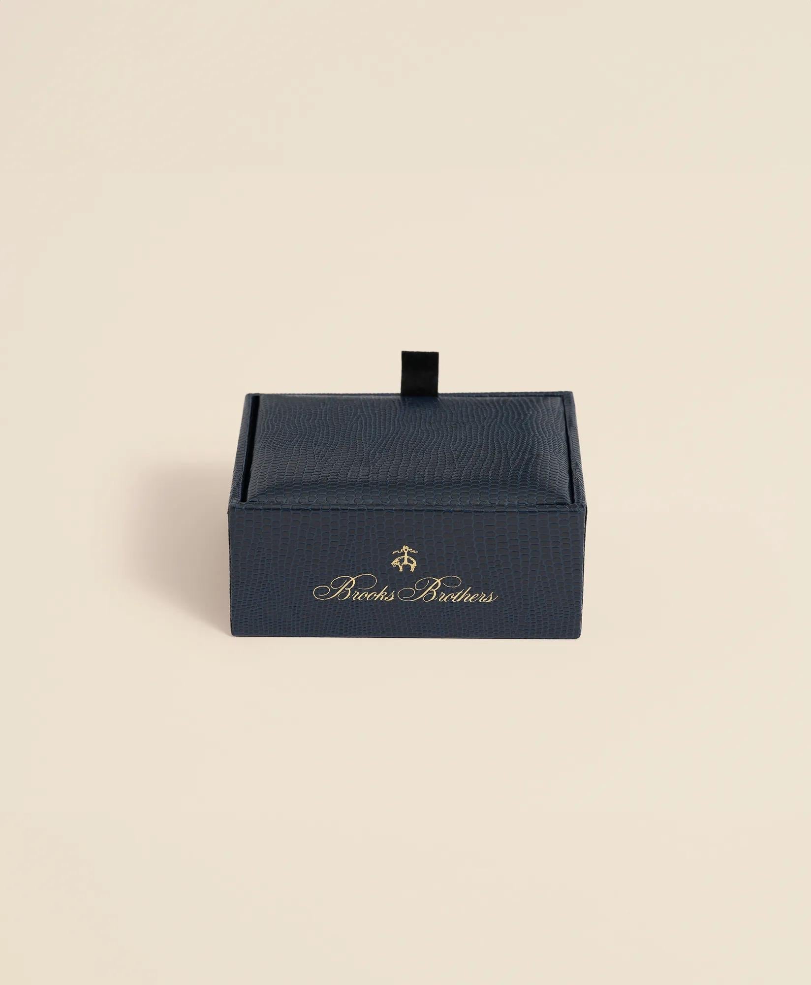 Sterling Silver Oval Rhodium-Plated Cufflinks