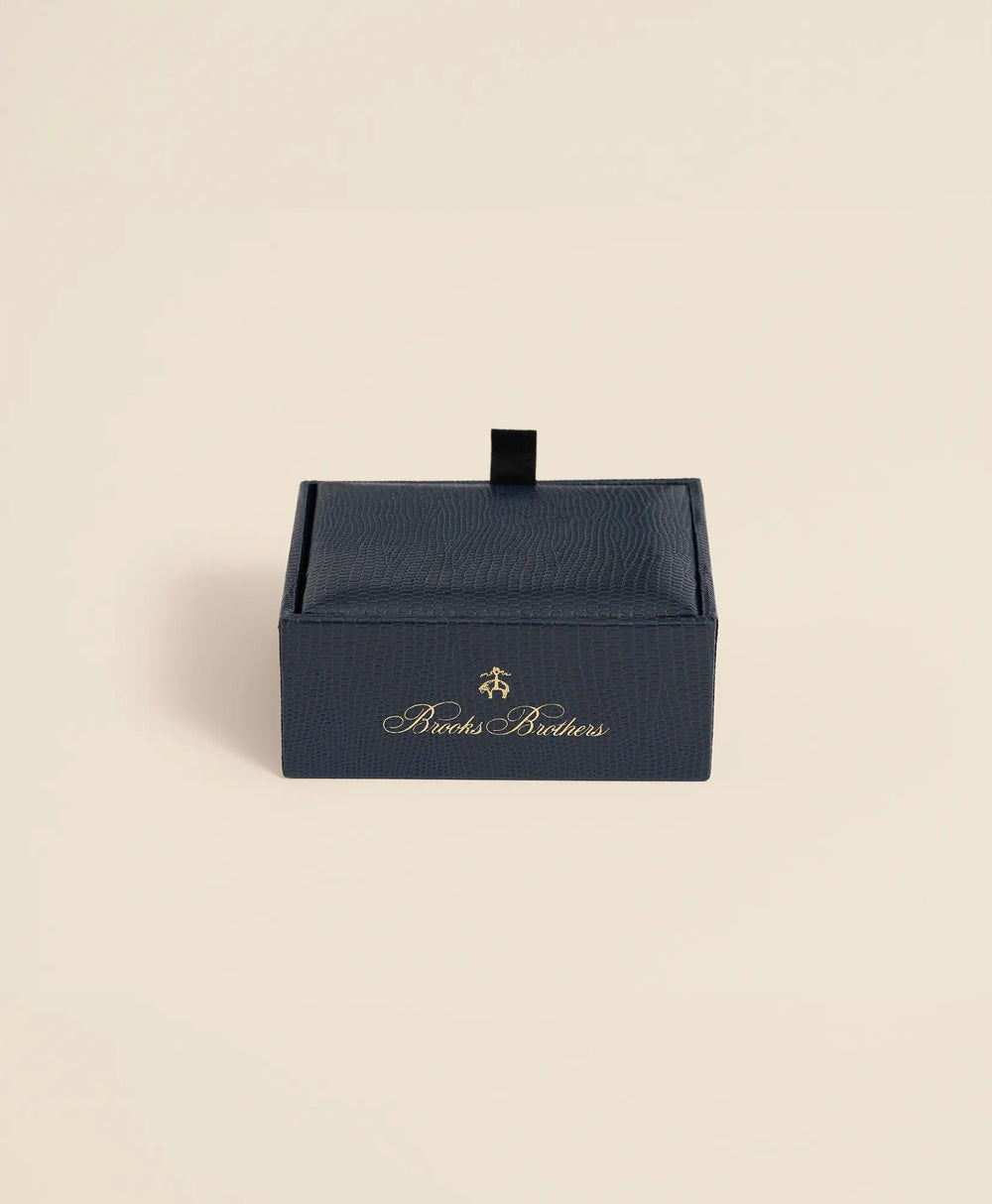 Sterling Silver Rhodium-Plated Knot Cufflinks