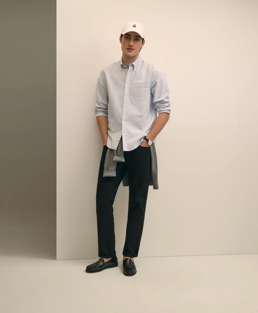 Straight Fit Denim Jeans