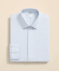 Stripe Dress Shirt Stretch Supima® Cotton Non-Iron Ainsley Collar