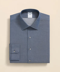 Stretch Supima® Cotton Non-Iron Dobby Ainsley Collar Dress Shirt