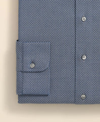 Stretch Supima® Cotton Non-Iron Dobby Ainsley Collar Dress Shirt