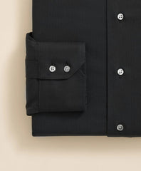 Stretch Supima® Cotton Non-Iron English Spread Collar Herringbone Dress Shirt