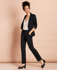 Stretch-Wool Tapered Trousers