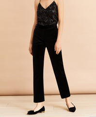 Velvet Ankle Pants
