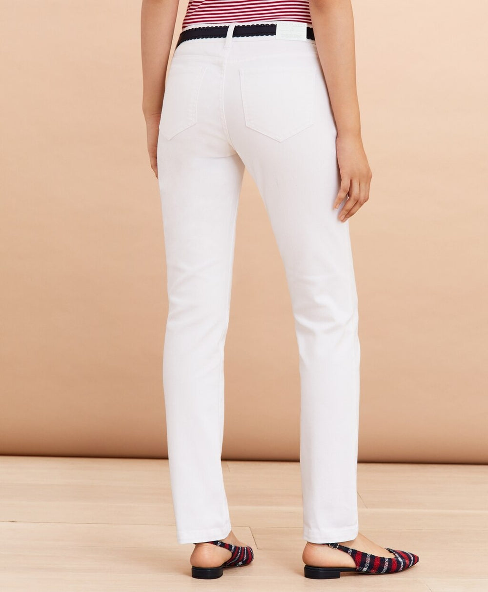 Stretch Denim Five-Pocket Pants