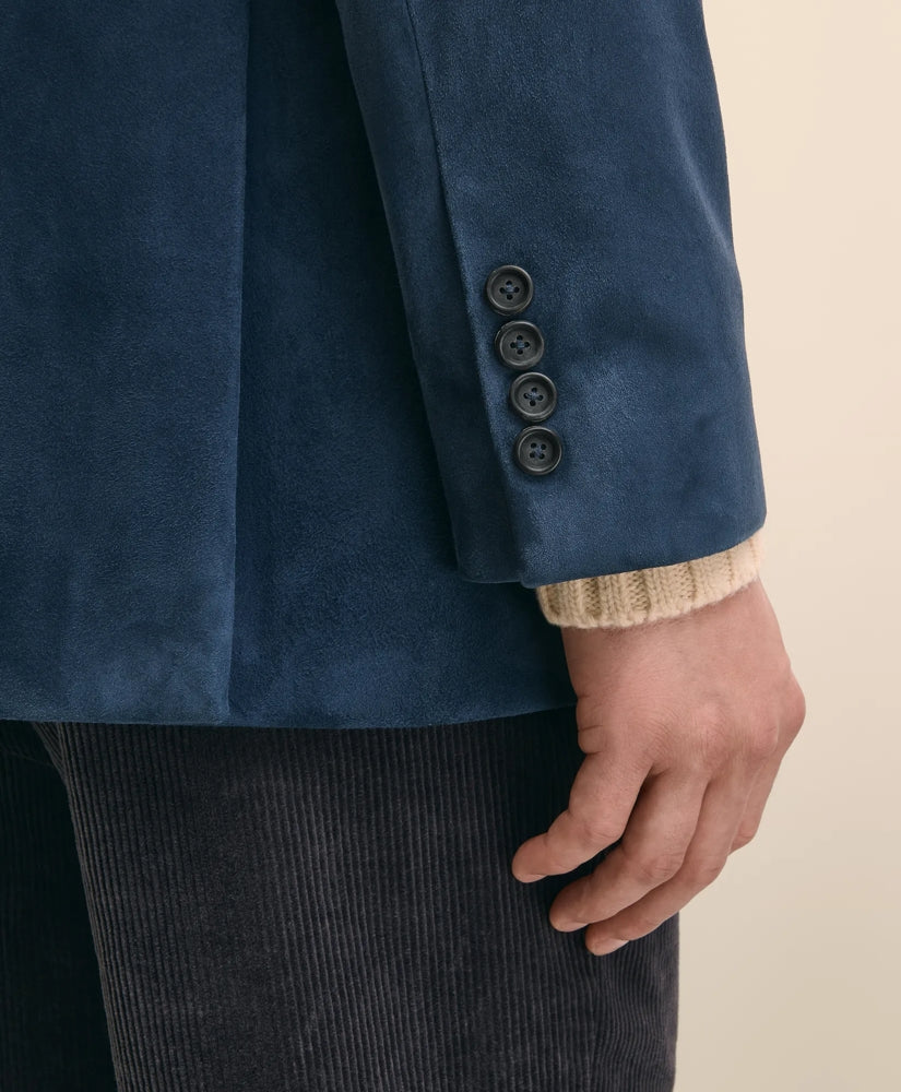 Suede Patch Pocket Sport Coat