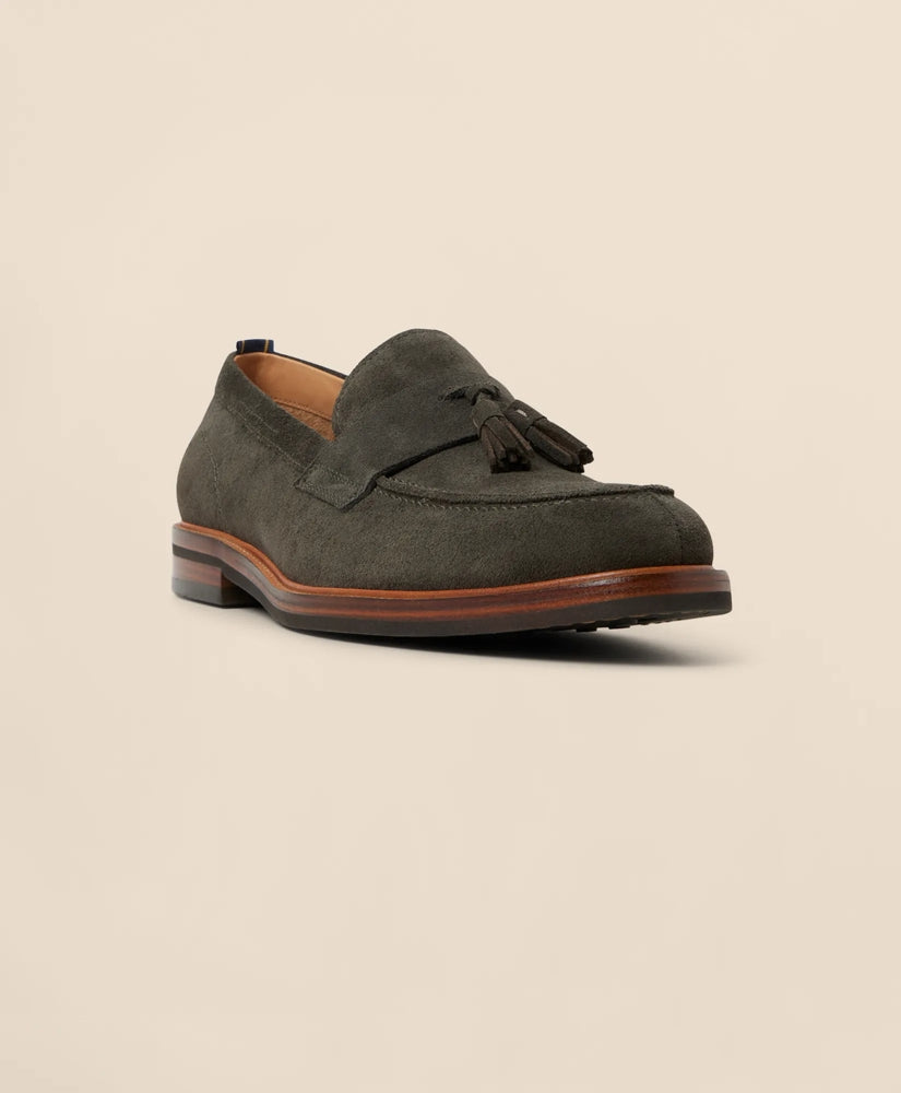 Suede Tassel Loafers