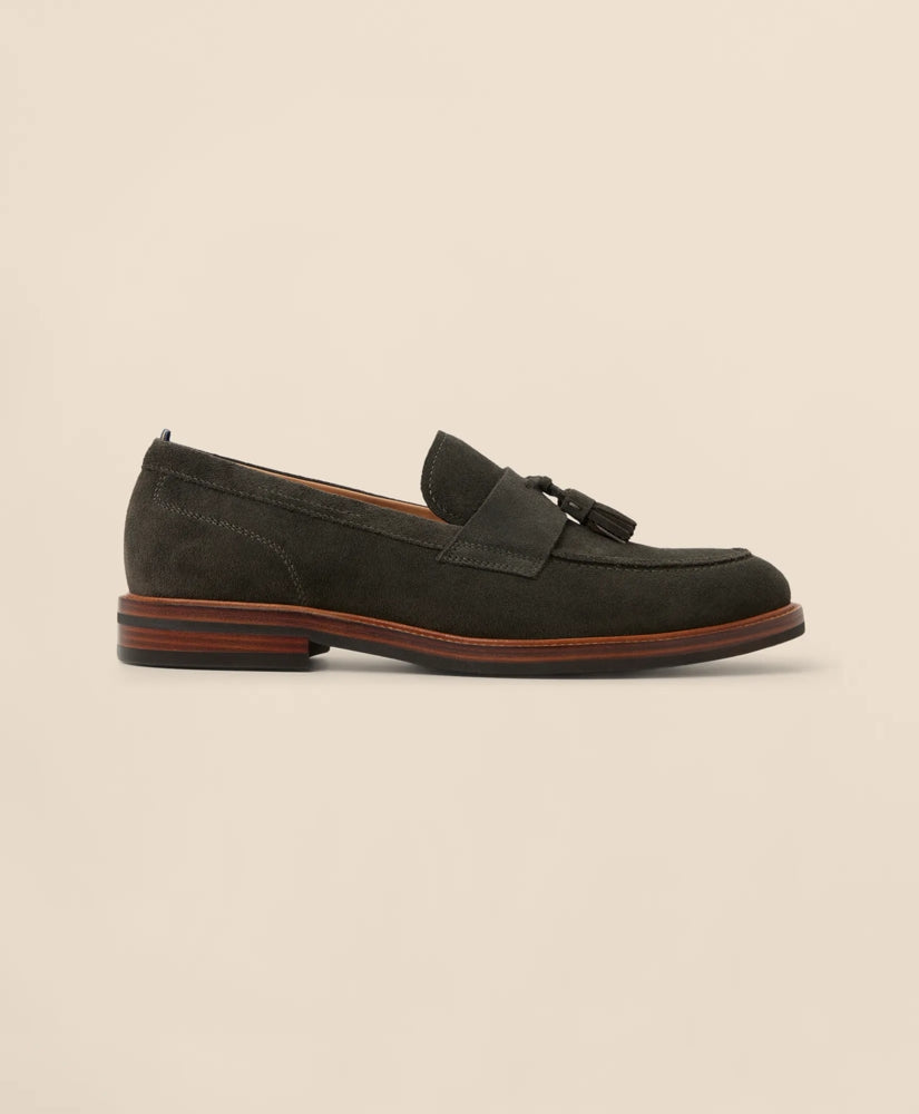 Suede Tassel Loafers