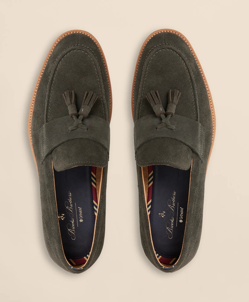 Suede Tassel Loafers