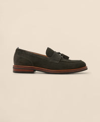 Suede Tassel Loafers