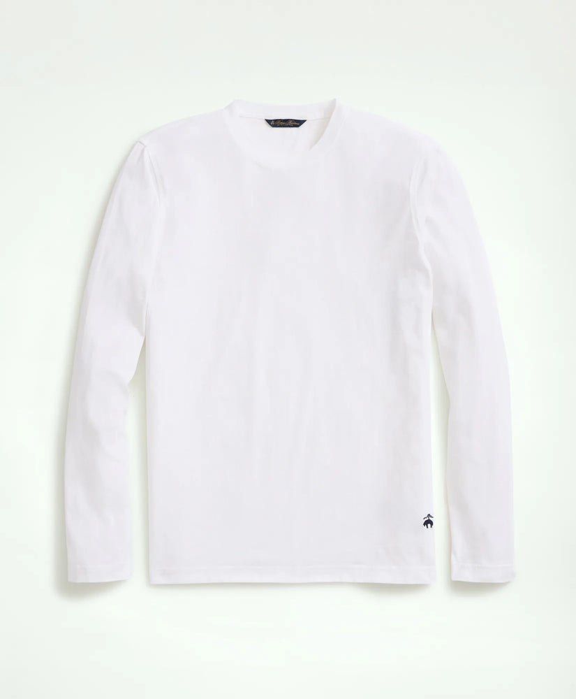Supima® Cotton Long-Sleeve Logo T-Shirt