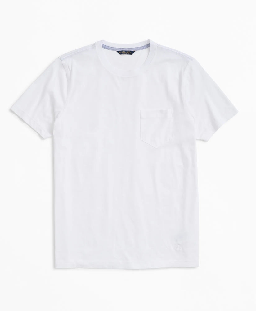 Supima® Cotton Pocket Crewneck T-Shirt