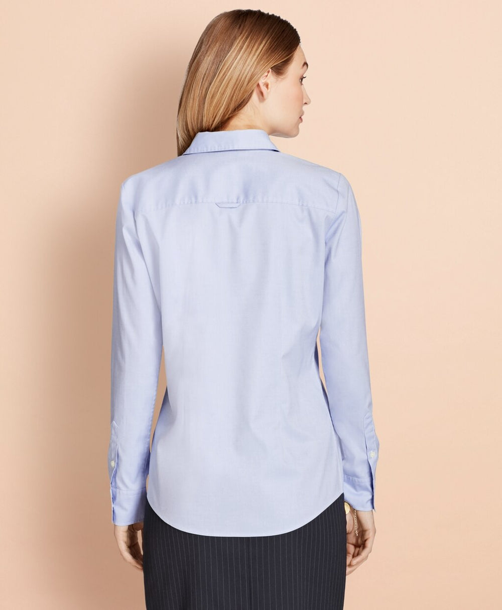 Nine-to-Nine Stretch Cotton Pinpoint Oxford Shirt