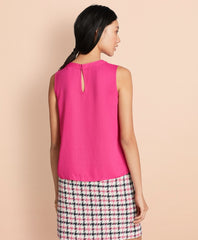 Ruffled Crepe Top