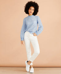 Cotton Eyelet Blouse
