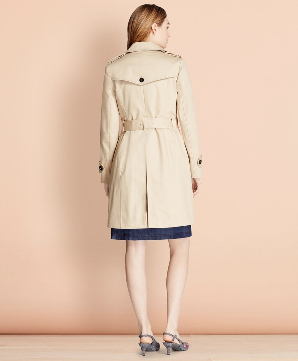 Cotton Twill Trench Coat