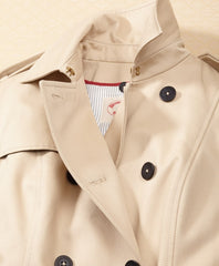 Cotton Twill Trench Coat