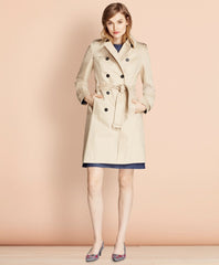 Cotton Twill Trench Coat