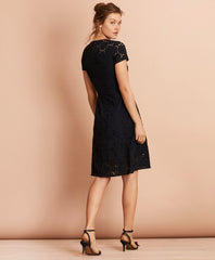 Floral Cotton Eyelet Dress