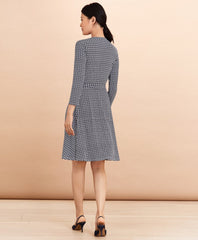Logo-Print Jersey Wrap Dress