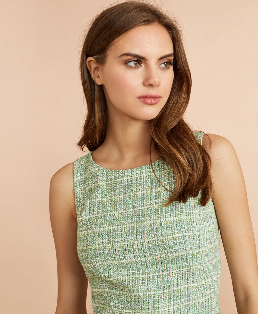 Boucle Sheath Dress