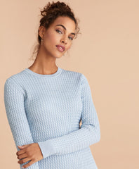 Shimmer-Knit Sweater