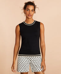 Striped Cotton Shell