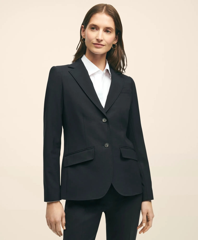 The Essentials Brooks Brothers Stretch Wool Jacket
