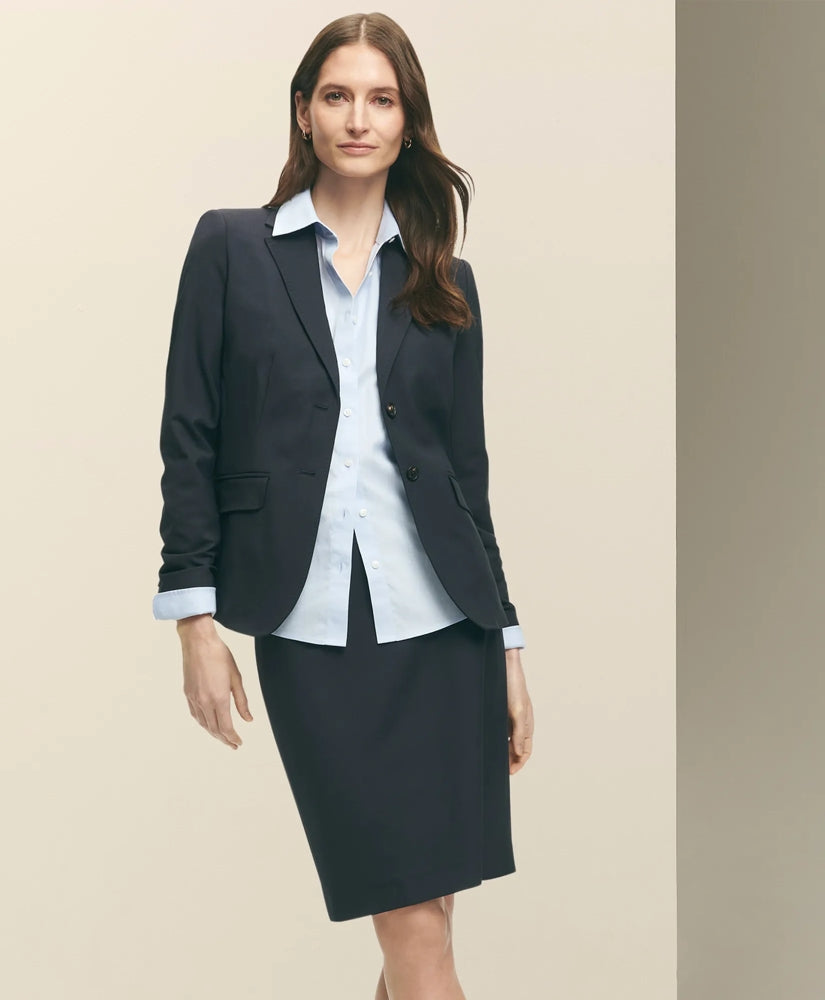 The Essentials Brooks Brothers Stretch Wool Jacket