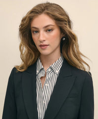 The Essentials Single-Breasted Peak Lapel in Wool Blend
