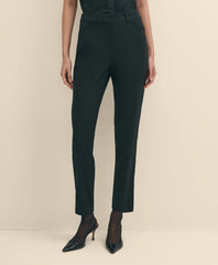The Essentials Brooks Brothers Stretch Wool Slim Crop Pants