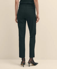 The Essentials Brooks Brothers Stretch Wool Slim Crop Pants