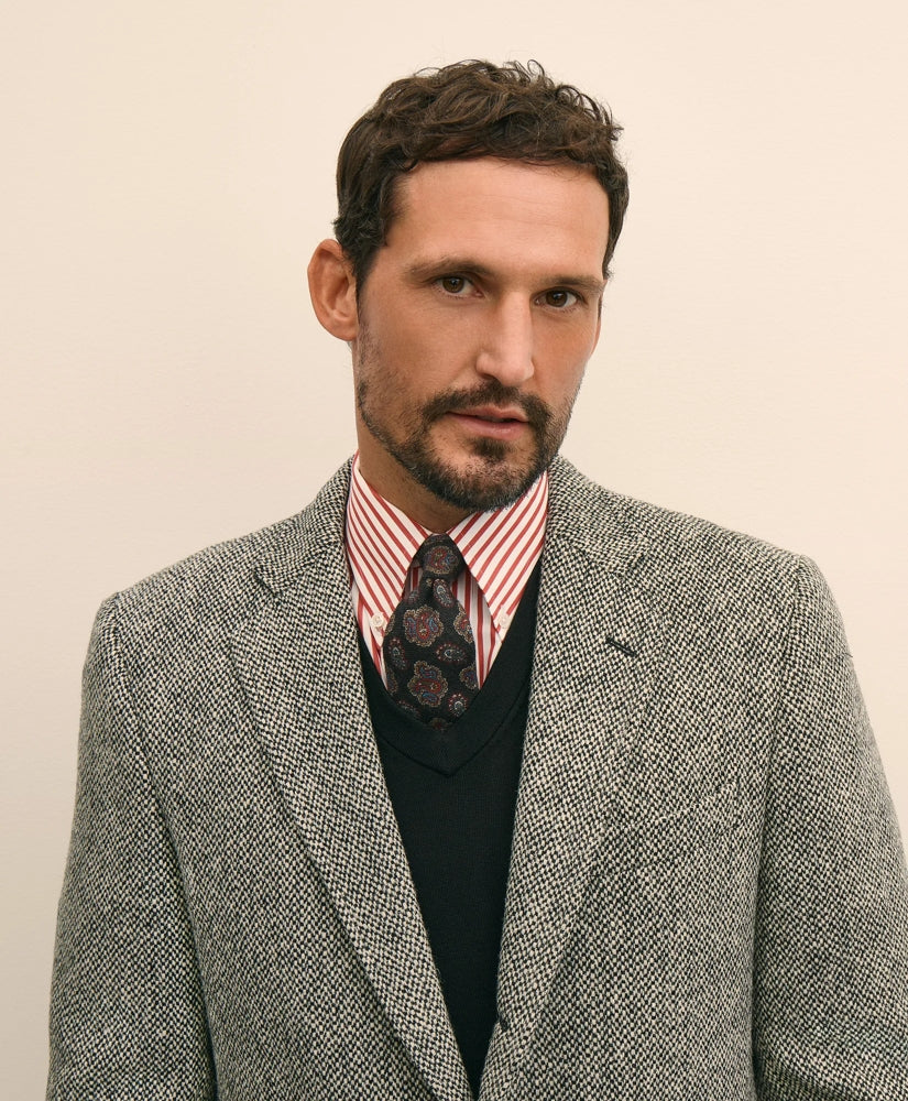 No. 1 Sack Sport Coat in Harris Tweed