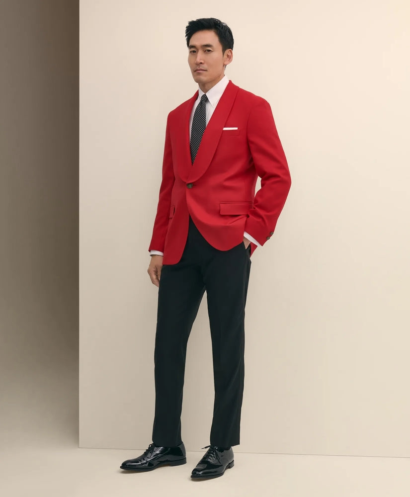 No. 1 Sack Dinner Jacket in Wool Twill