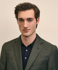 Classic Fit Wool Gingham Sport Coat