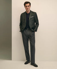 Classic Fit Wool Gingham Sport Coat