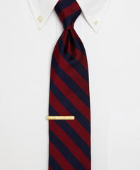 Gold-Plated Crisscross Tie Bar