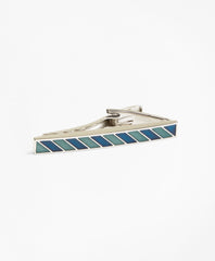 Stripe Enamel Tie Bar