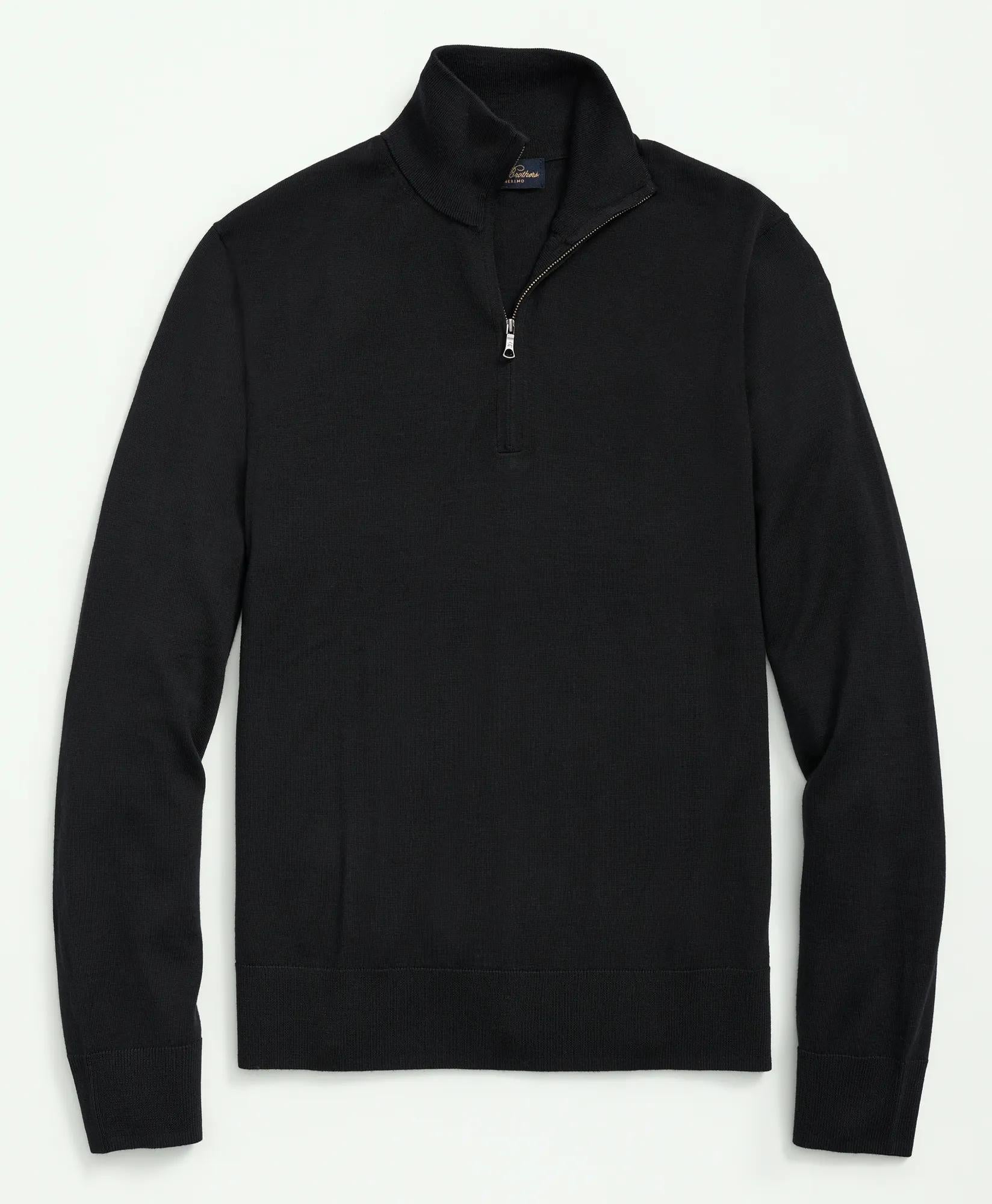 Ultimate Merino Wool Quarter-Zip Sweater